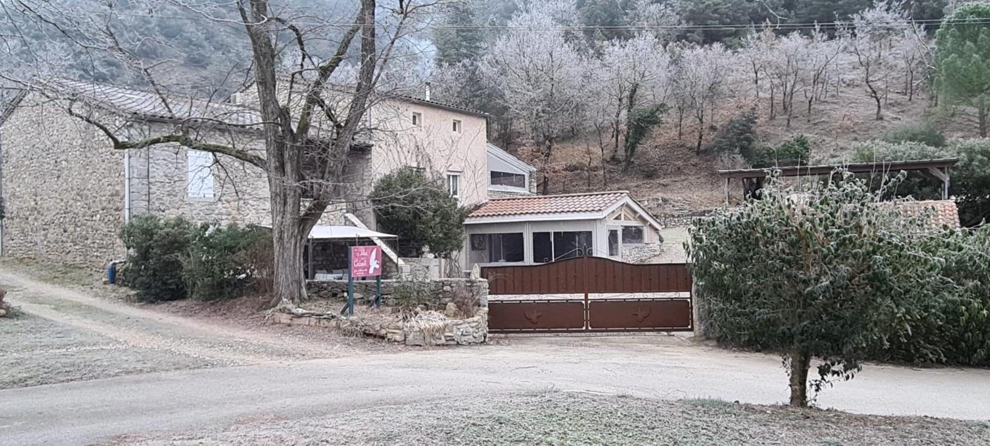 Le Mas De La Colombe Grospierres Dış mekan fotoğraf